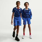 Frankrike Joggeshorts NSW Tech Fleece World Cup 2026 - Blå/Metallic Co...