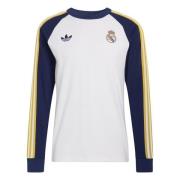 Real Madrid T-skjorte OG - Hvit/Mørkeblå Langermet