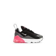 Nike Sneaker Air Max 270 - Svart/Metallisk sølv/Grå/Rosa Barn