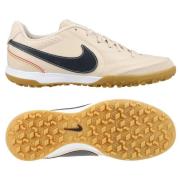 Nike Tiempo Ligera Pro Fold-over Tongue TF R10 - Perlehvit/Mørk Obsidi...